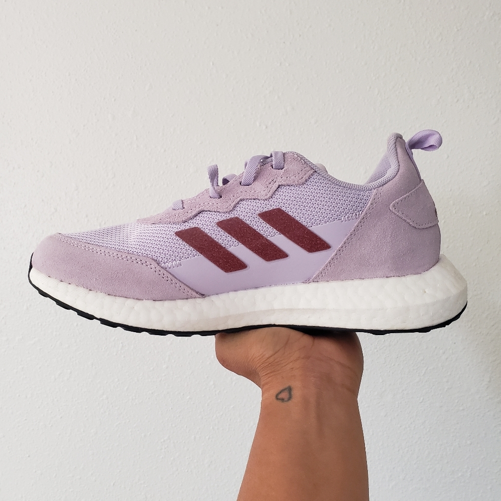Adidas Unisex RapidaLUX S&L J Running Training Shoes (Big Kid) - Picture 7 of 16